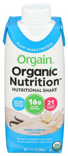 Orgain Protein Rtd Vanilla Organic - 11 Fo (12 Units)