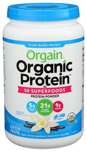 Orgain Prtn Spfd Vanilla Organic - 2.02 Lb (1 Units)