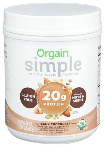 Orgain Proten Smpl Pdr Chocolate Organic - 1.25 Lb (1 Units)