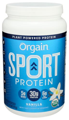 Orgain Sport Proten Pdr Vnl Organic - 2.01 Lb (1 Units)