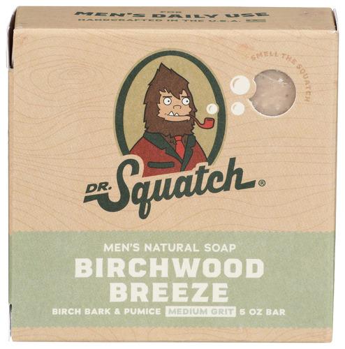 Dr Squatch Soap Bar Birchwood - 5 Oz (6 Units)
