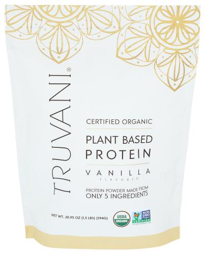 Truvani Plant Protein Powder Vanla - 594 Gm (1 Units)