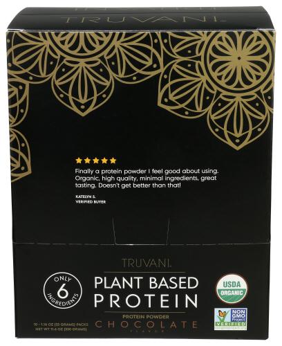 Truvani Plant Prtn Chocolate 10Pkt - 11.6 Oz (1 Units)