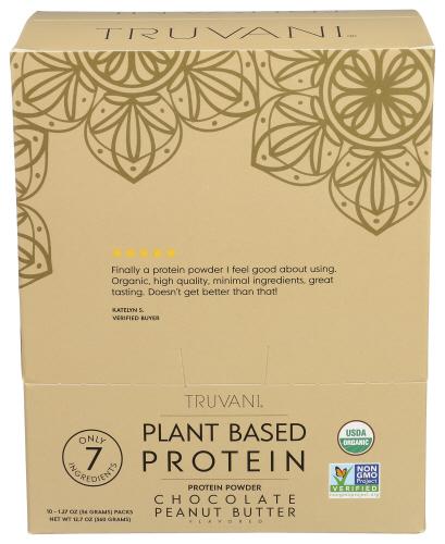 Truvani Plant Prtn Pb Chocolate 10Pkt - 440 Gm (1 Units)