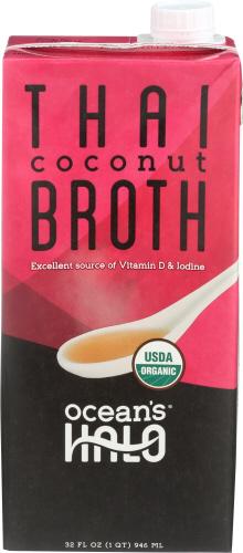 Oceans Halo Broth Thai Coconut Organic - 32 Fo (6 Units)