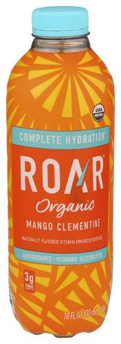 Roar Beverages Bev Mango Clementine Organic - 18 Fo (12 Units)