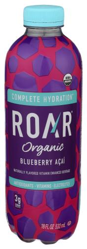 Roar Beverages Bev Blueberry Acai Organic - 18 Fo (12 Units)