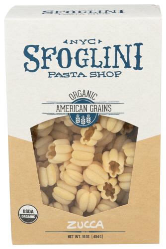 Sfoglini Pasta Semolina Zucca Organic - 16 Oz (6 Units)