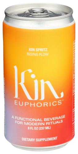 Kin Euphorics Rtd Spritz Energy Mood - 8 Fo (24 Units)