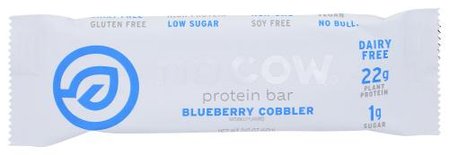 No Cow Bar Bar Blueberry Cobbler - 2.12 Oz (12 Units)
