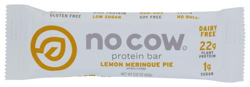 No Cow Bar Bar Lemon Meringue Pie - 2.12 Oz (12 Units)