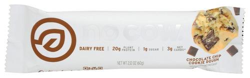 No Cow Bar Bar Protein Cookie Dough - 2.12 Oz (12 Units)