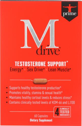 Mdrive Mens Testosterone Prime - 60 Cp (1 Units)