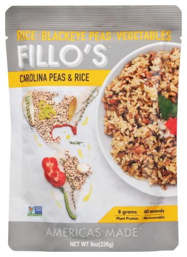 Fillos Peas And Rice Carolina - 8 Oz (6 Units)