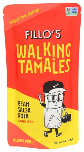 Fillos Tamale Wlk Bean Slsa Rja - 4 Oz (7 Units)