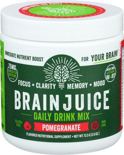 Brainjuice Powder Orig Pomgr 15 Serv - 2.2 Oz (1 Units)