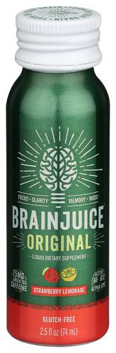 Brainjuice Shot Strawberry Lmnade Orig - 2.5 Fo (12 Units)