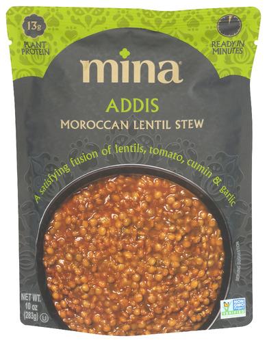 Mina Stew Lentil Addis - 10 Oz (6 Units)