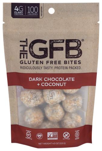 The Gfb Bites Drk Chocolate Coconut - 4 Oz (6 Units)