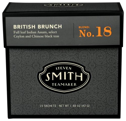 Smith Tea Blk British Brunch - 15 Bg (6 Units)