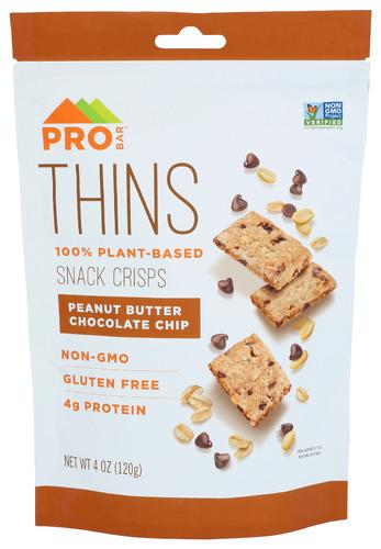 Probar Bar Thins Pb Chocolate Chip - 4 Oz (6 Units)
