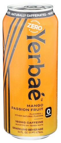 Yerbae Water Sprkl Mango Pssnfrt - 16 Oz (12 Units)