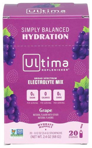 Ultima Replenisher Electrolyte Grape 20Pkt - 68 Gm (1 Units)