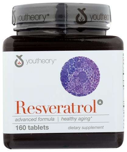 Youtheory Resveratrol Advanced - 160 Tb (1 Units)