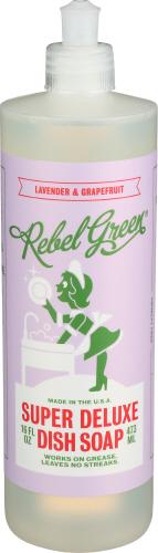 Rebel Green Soap Dish Lavender Grpfrt - 16 Oz (4 Units)