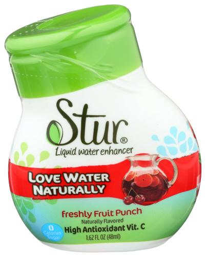 Stur Wtr Enhncr Liquid Fruit Punch - 1.62 Oz (6 Units)