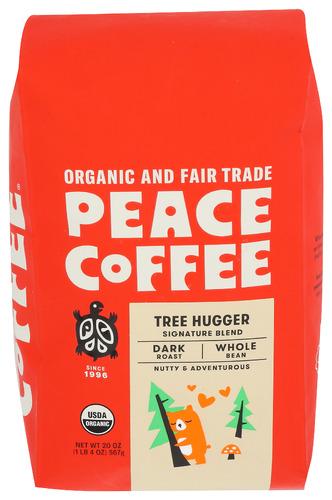 Peace Coffee Coffee Wb Drk Tree Huggr - 20 Oz (4 Units)