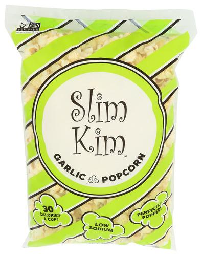 Slim Kim Popcorn Garlic - 6 Oz (8 Units)