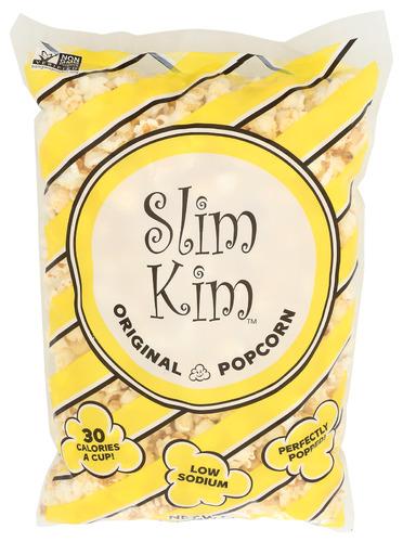 Slim Kim Popcorn Plain - 6 Oz (8 Units)