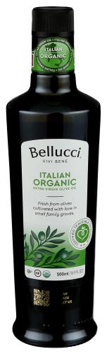 Bellucci Premium Oil Olive Xvrgn Organic - 500 Ml (6 Units)