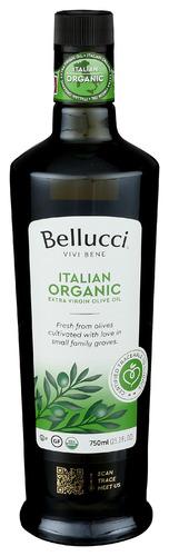 Bellucci Premium Oil Olive Xvrgn Organic - 750 Ml (6 Units)