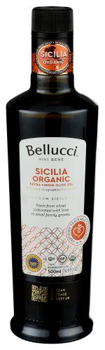 Bellucci Premium Oil Olive Xvrgn Sicily - 500 Ml (6 Units)