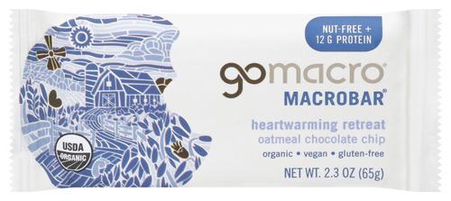 Gomacro Bar Oatmeal Chocolate Chip - 2.3 Oz (12 Units)