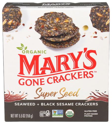 Marys Gone Crackers Cracker Swd & Bk Ssme Organic - 5.5 Oz (6 Units)