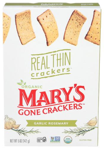 Marys Gone Crackers Cracker Th Garlic Rsemry - 5 Oz (6 Units)