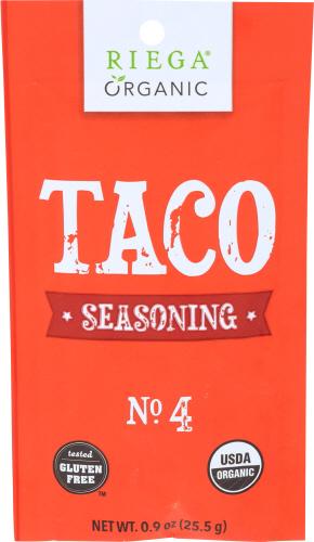 Riega Ssnng Mix Taco Organic - 0.9 Oz (8 Units)
