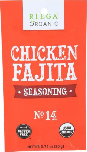 Riega Ssnng Mix Chckn Fajita - 0.71 Oz (8 Units)