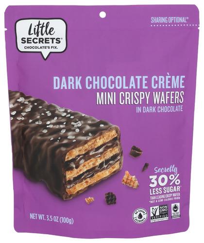 Little Secrets Llc Wafer Drk Chocolate Sslt - 3.5 Oz (6 Units)