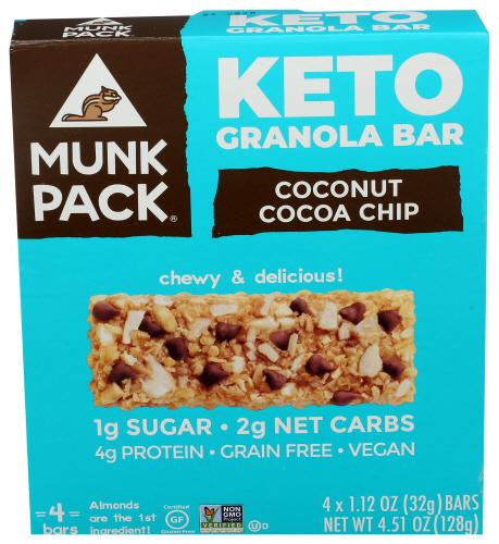Munk Pack Bar Granola Coconut Cchp 4Pk - 4.51 Oz (6 Units)