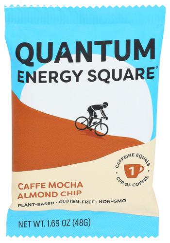Quantum Energy Squares Bar Caffe Mocha Almond - 1.69 Oz (8 Units)