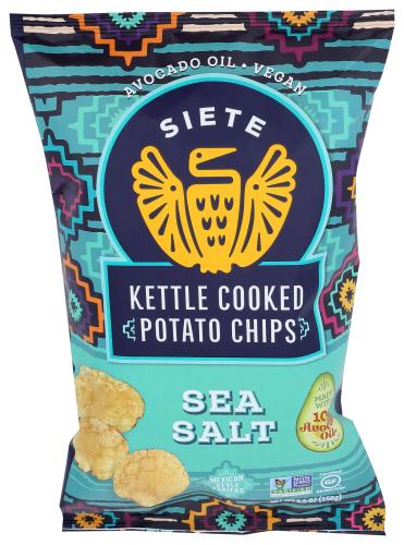 Siete Chips Potato Sea Salt - 5.5 Oz (6 Units)