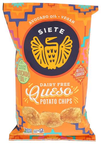Siete Chips Potato Queso - 5.5 Oz (6 Units)