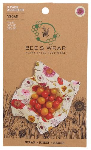 Bees Wrap Wrap 3Pack Meadow Magic - 6 Ea (6 Units)