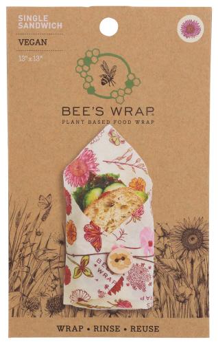 Bees Wrap Sandwich Wrap Meadow Magi - 6 Ea (6 Units)