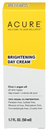 Acure Cream Day Brightening - 1.7 Oz (1 Units)