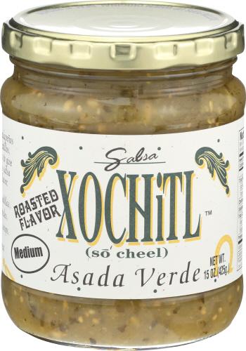 Xochitl Salsa Asada Verde Med - 15 Oz (6 Units)